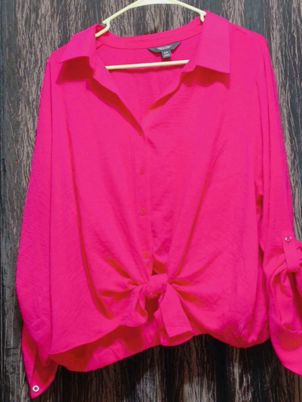 Simply Vera Vera WangSize: XXL / 2XColor: Hot Pink / FuchsiaStyle